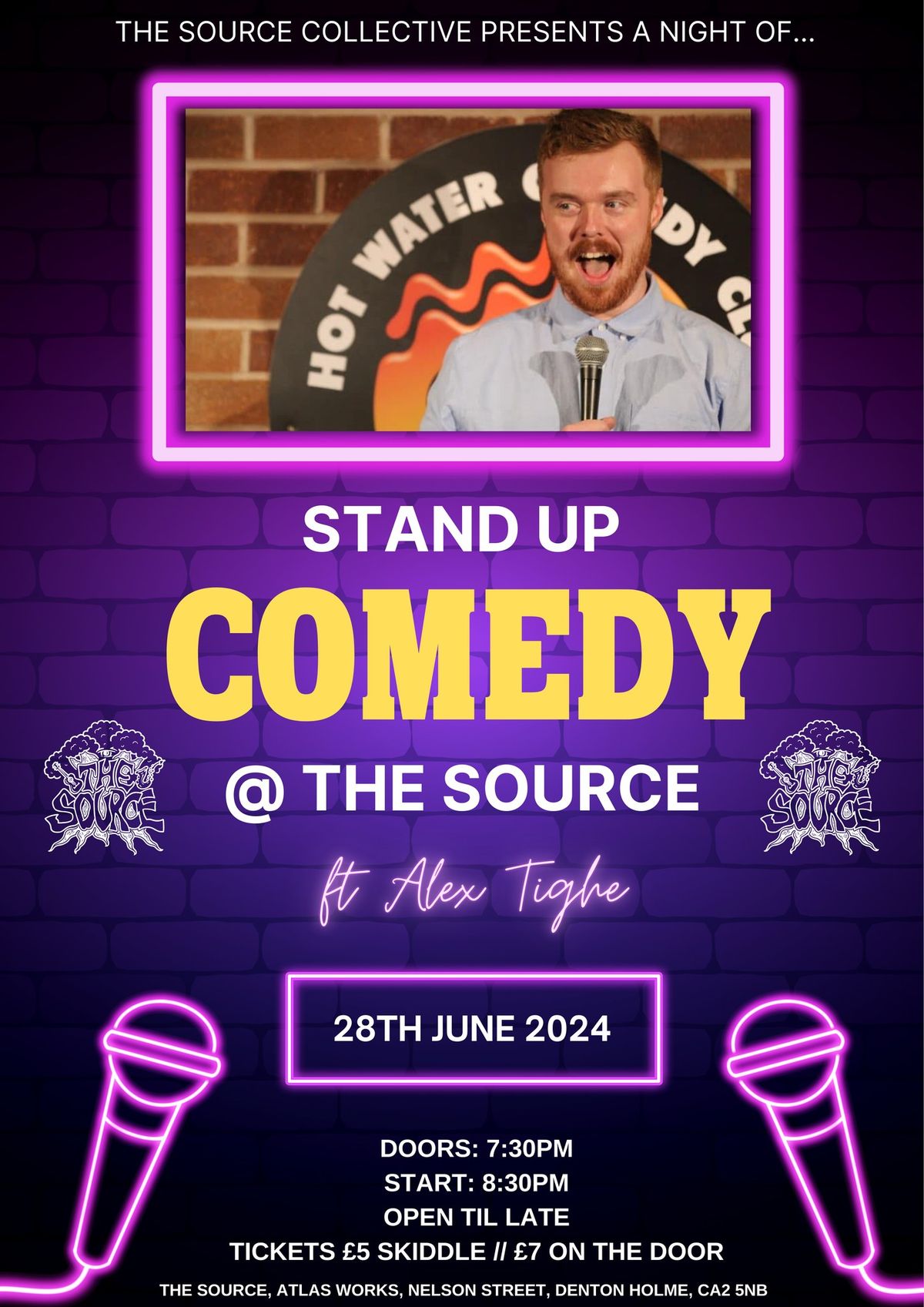 Stand up Comedy Night Ft Alex Tighe + More! 