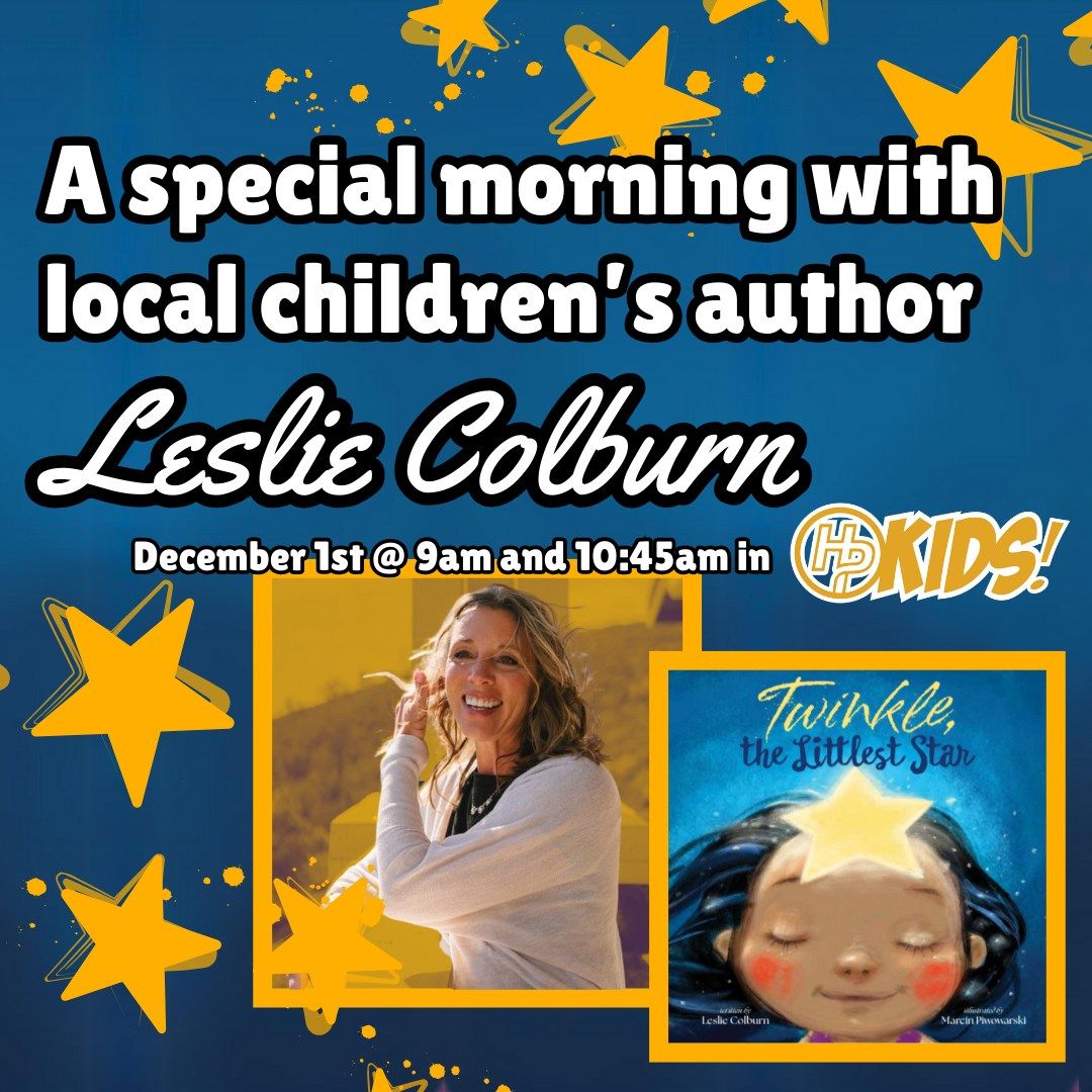 A Special Morning with Local Christian Children's Author Leslie Colburn