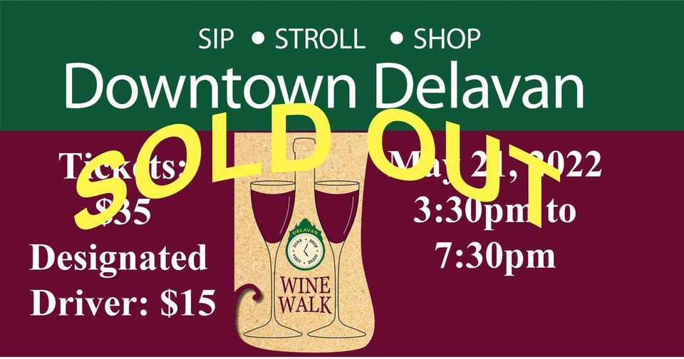 Downtown Delavan Spring Wine Walk