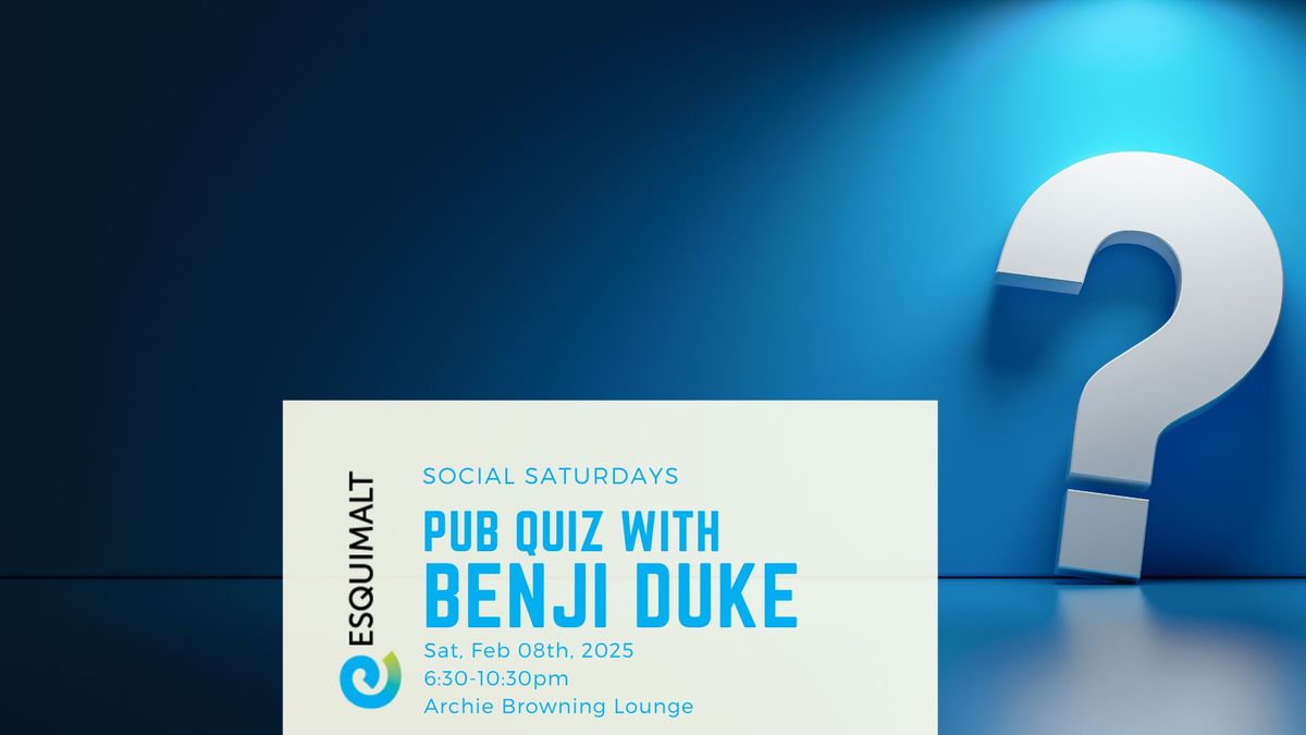 Quiz Night with Benji Duke