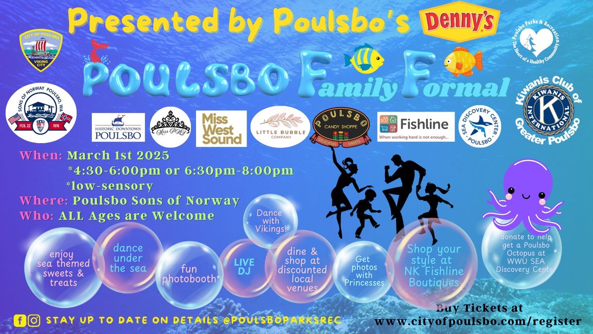 Poulsbo Family Formal: Under the Sea Dance Party