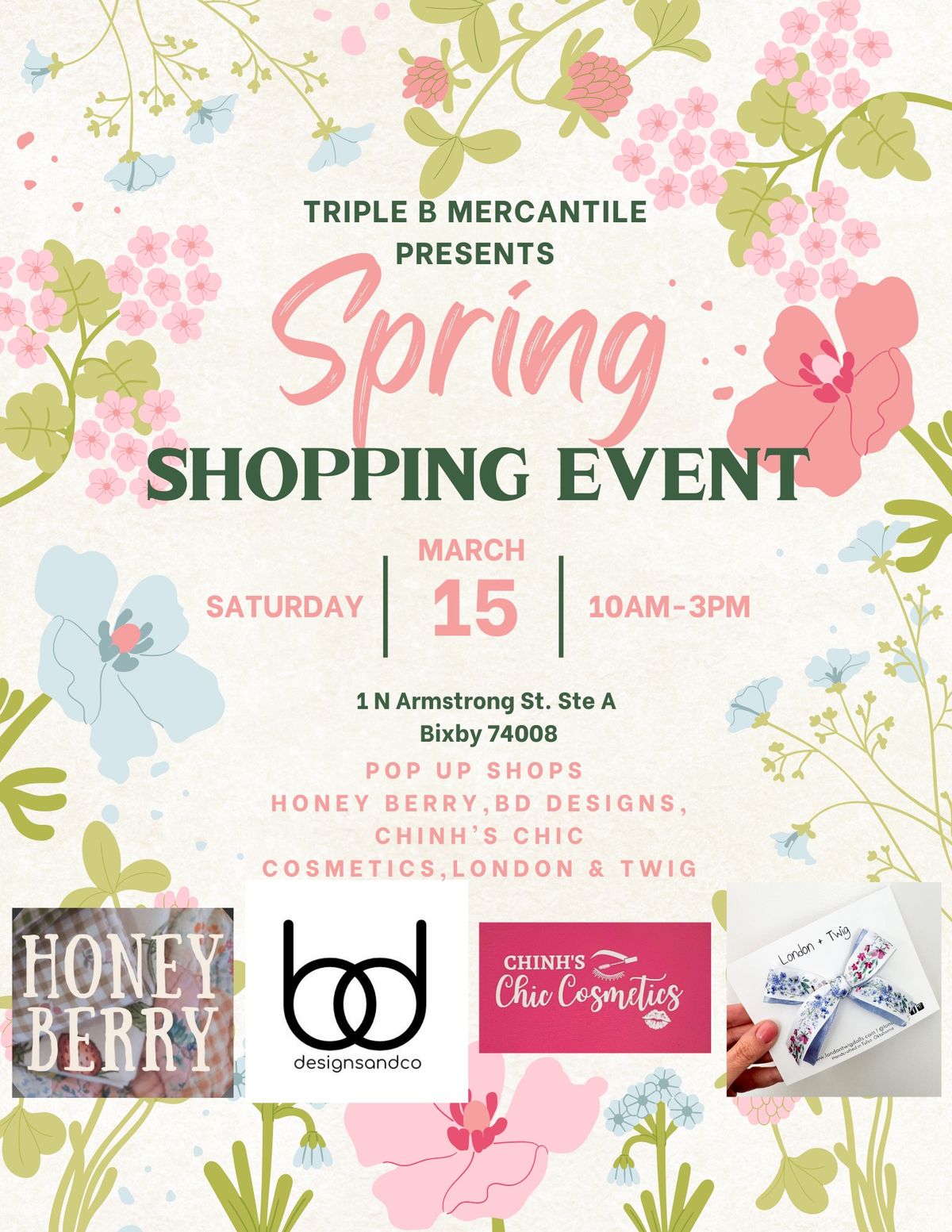 Spring Shopping Event