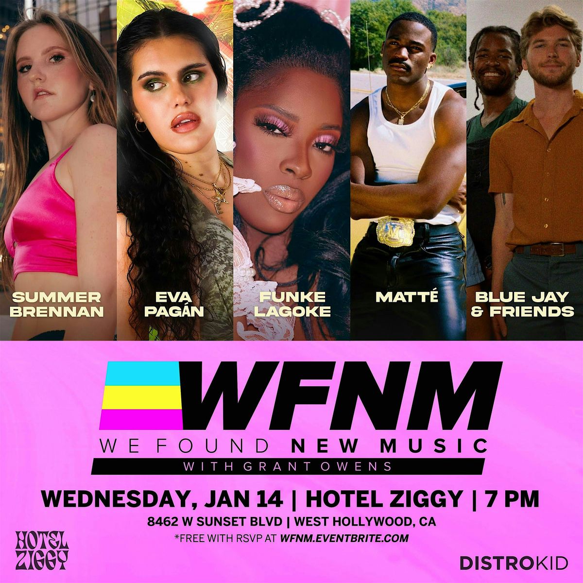 Summer Brennan, Eva Pag\u00e1n, Funke Lagoke, Matt\u00e9, Blue Jay & Friends