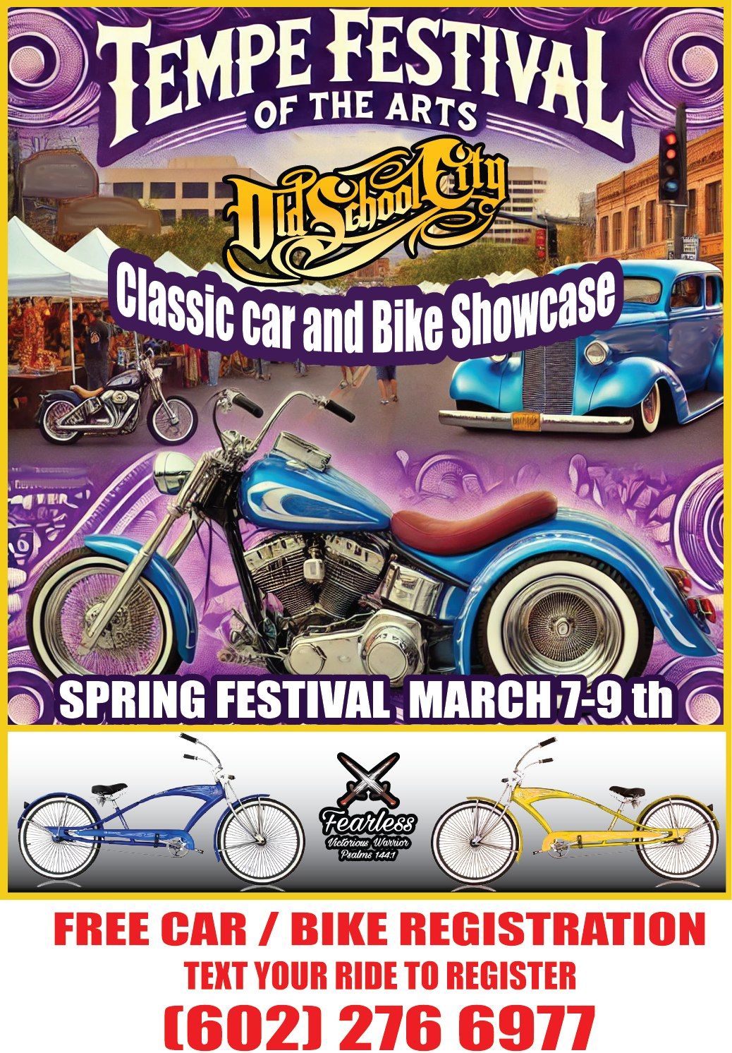 TEMPE FESTIVAL OF THE ARTS CLASSIC CAR AND BIKE SHOWCASE