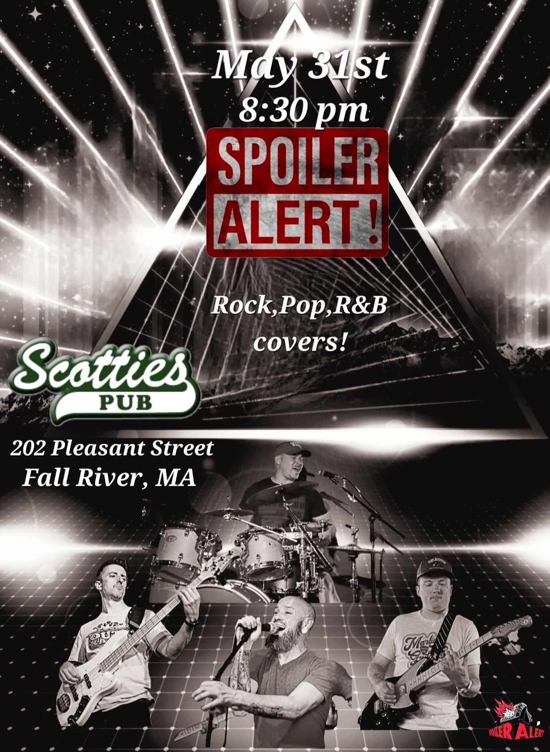 Spoiler Alert debut show @ Scottie's Pub!