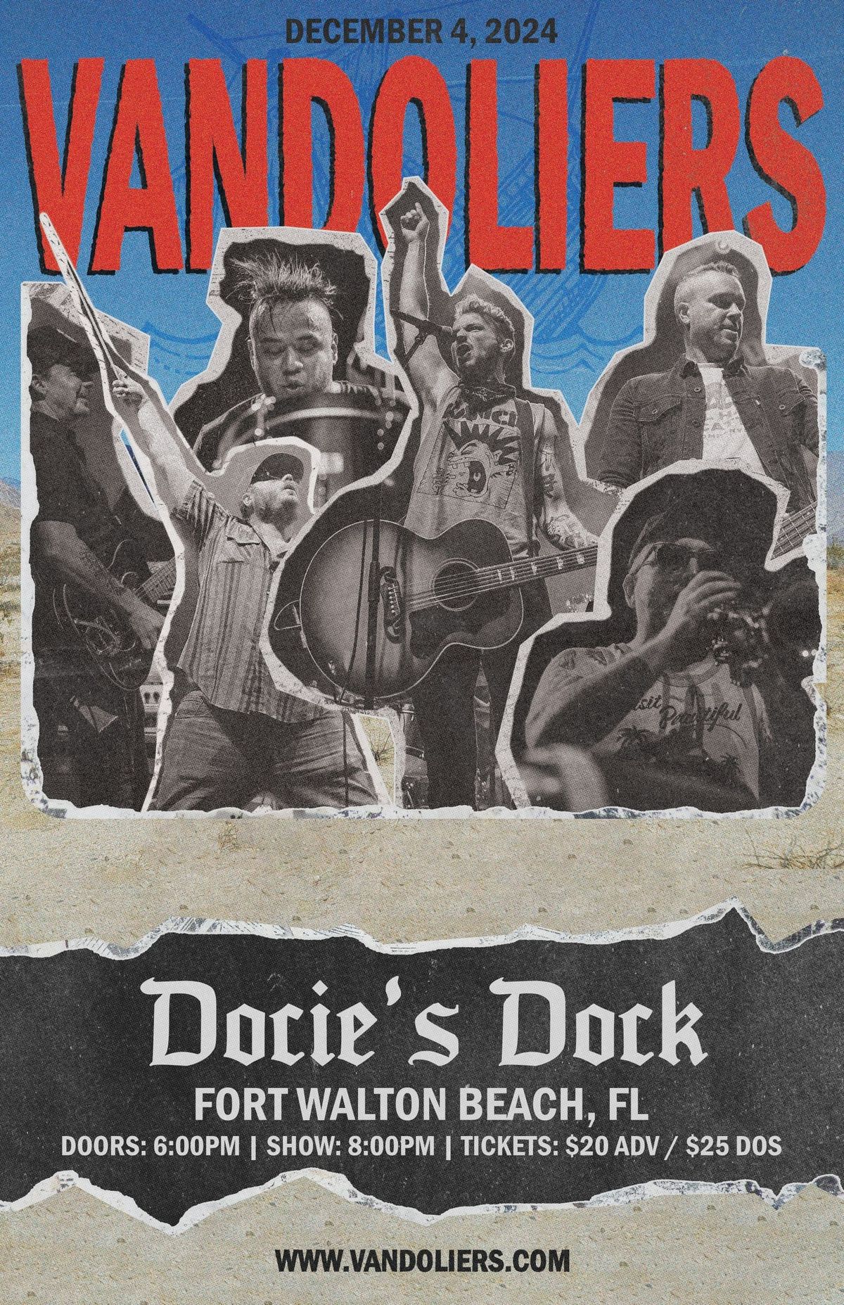 Vandoliers Live @ Docie's Dock December 4th