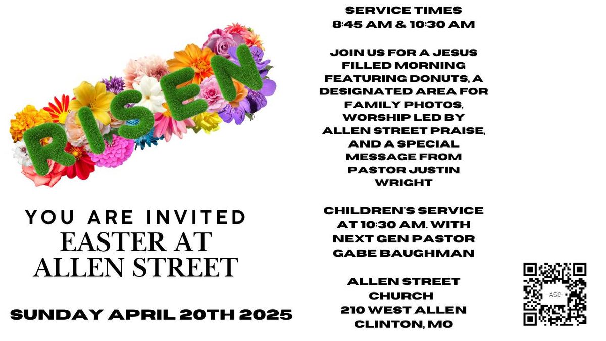 Easter at Allen Street 