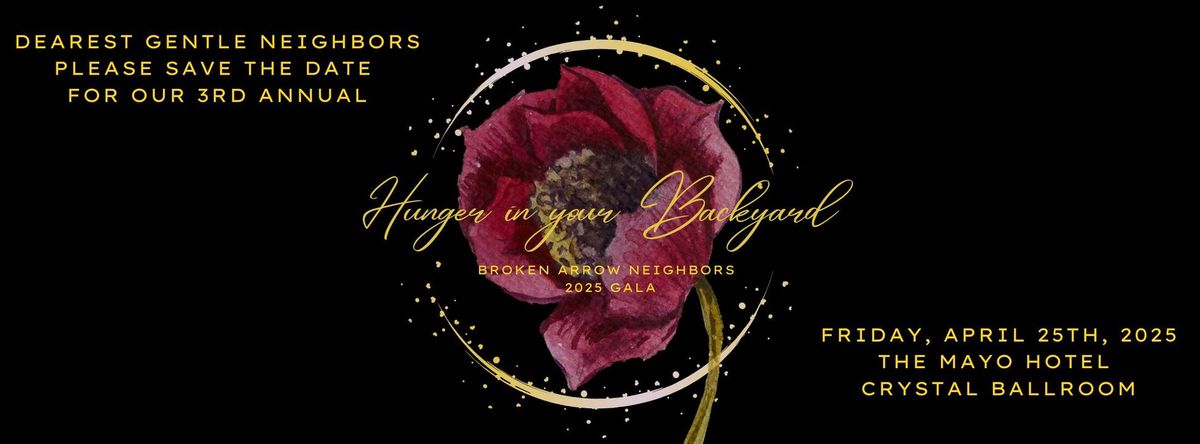 Hunger in your Backyard Gala 2025