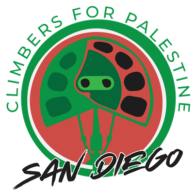 Climbers for Palestine San Diego