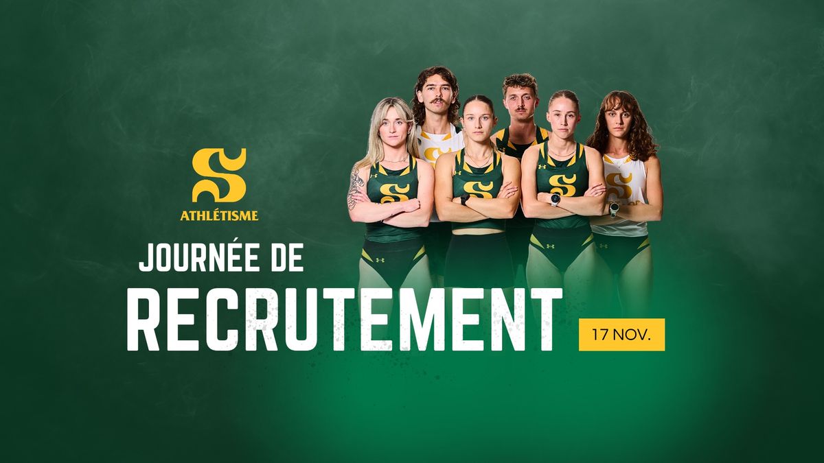 Journ\u00e9e de recrutement | V&O Athl\u00e9tisme