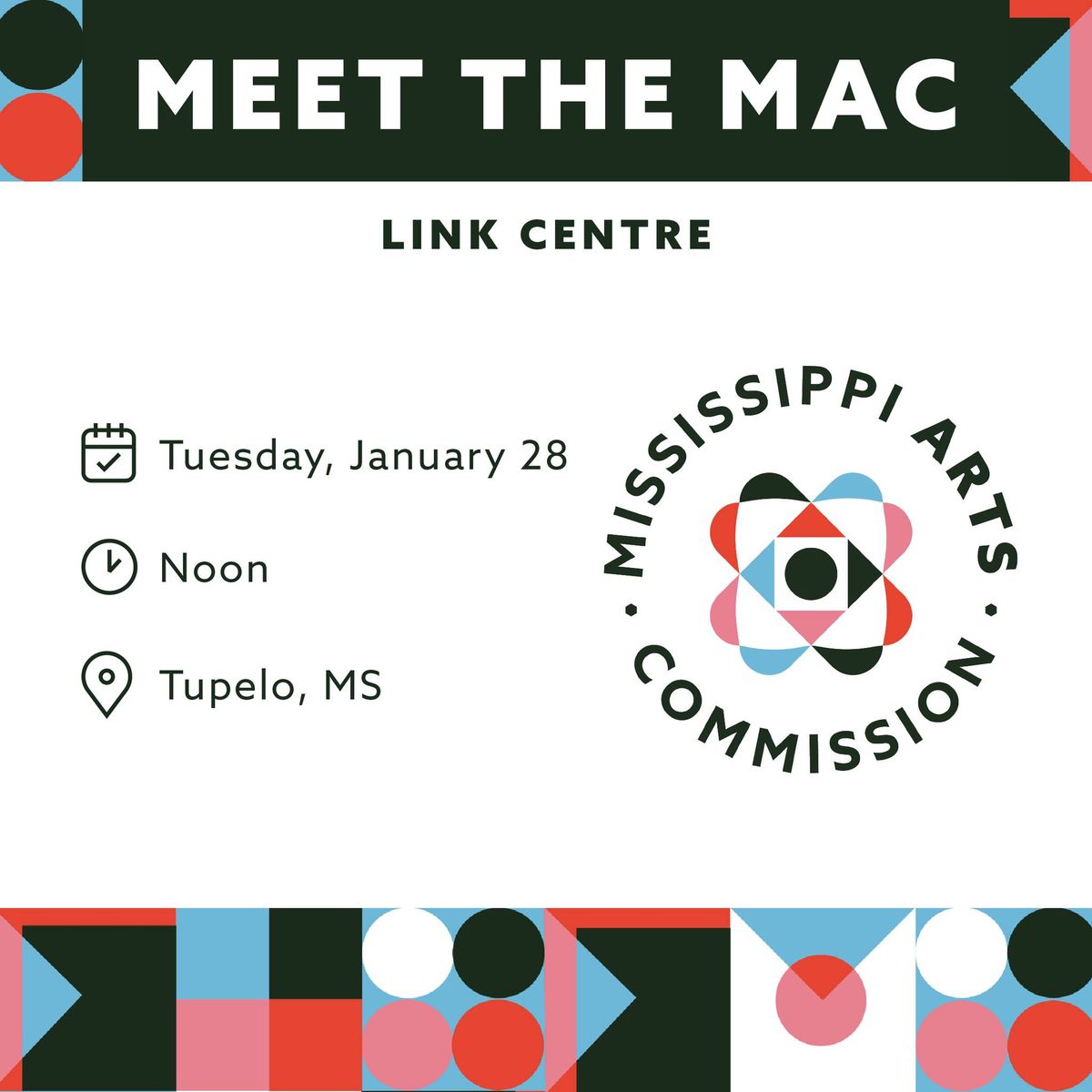 Meet The MAC at the Link Centre - Tupelo, MS