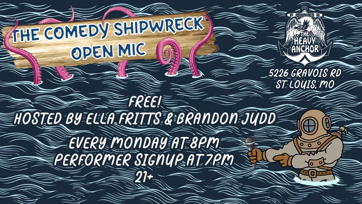 Comedy Shipwreck Open Mic