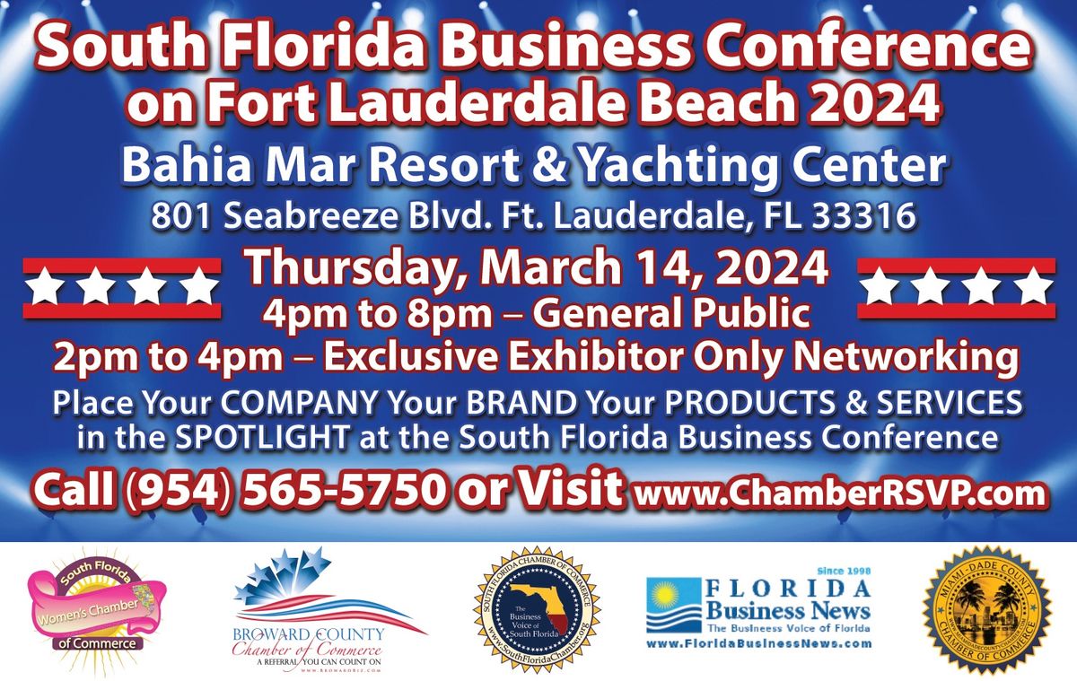 Greater Fort Lauderdale Business Expo, Medical Services Expo and a Health Fair