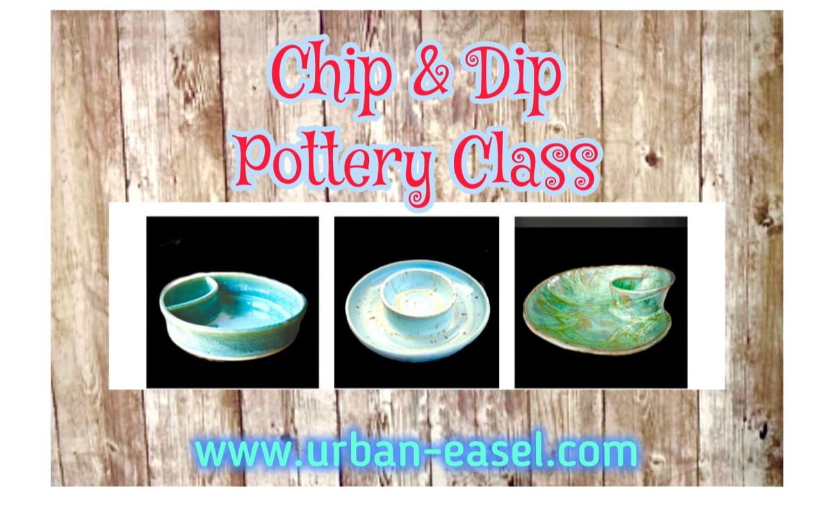 Valentine's Beginner Chip & Dip Pottery Class