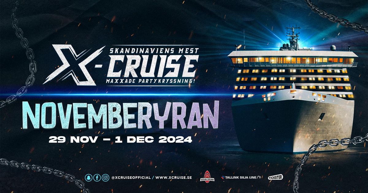 X-CRUISE | NOVEMBERYRAN \u272a 29 NOV - 1 DEC 2024