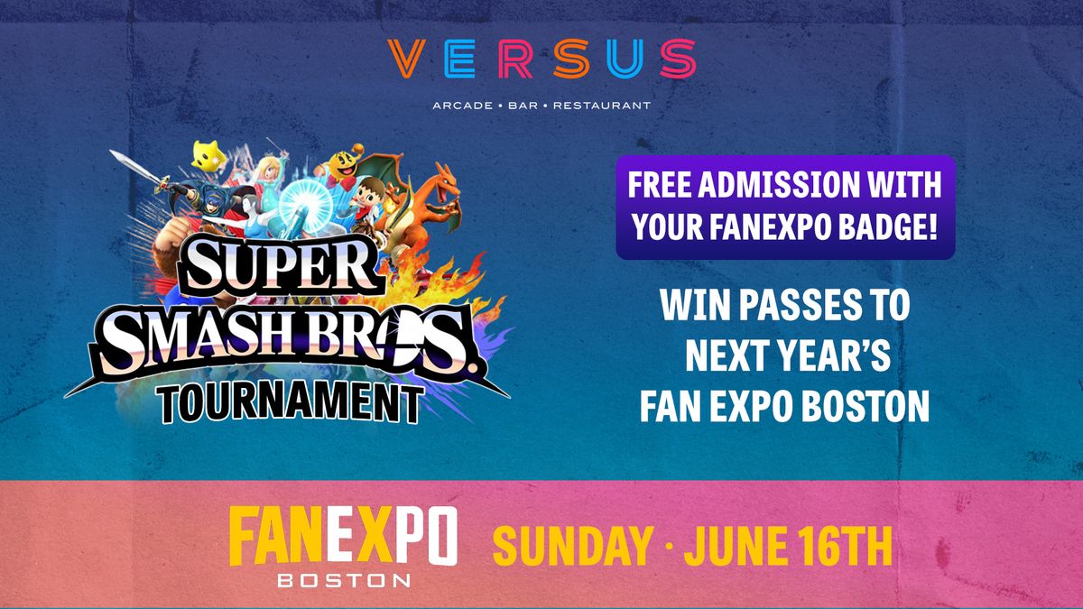 Super Smash Bros Tournament - Win FanExpo Passes!