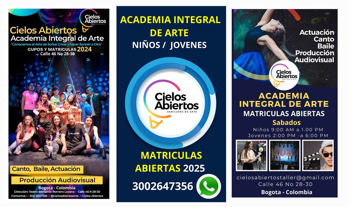 CLASE ABIERTA - GRATIS (FEBRERO 8 -9:00 AM A 1:00 PM 