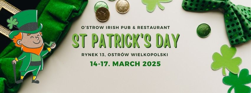 Dzie\u0144 \u015awi\u0119tego Patryka w O'Strow Irish Pub ! 