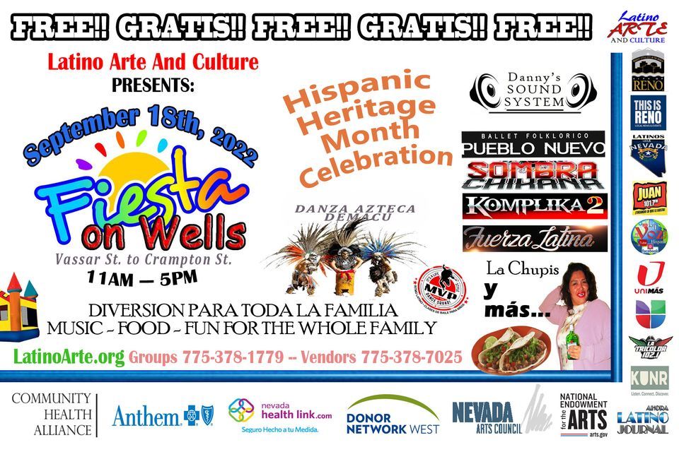 Fiesta on Wells Reno 2022, S Wells Ave, Reno, NV 89502, United States