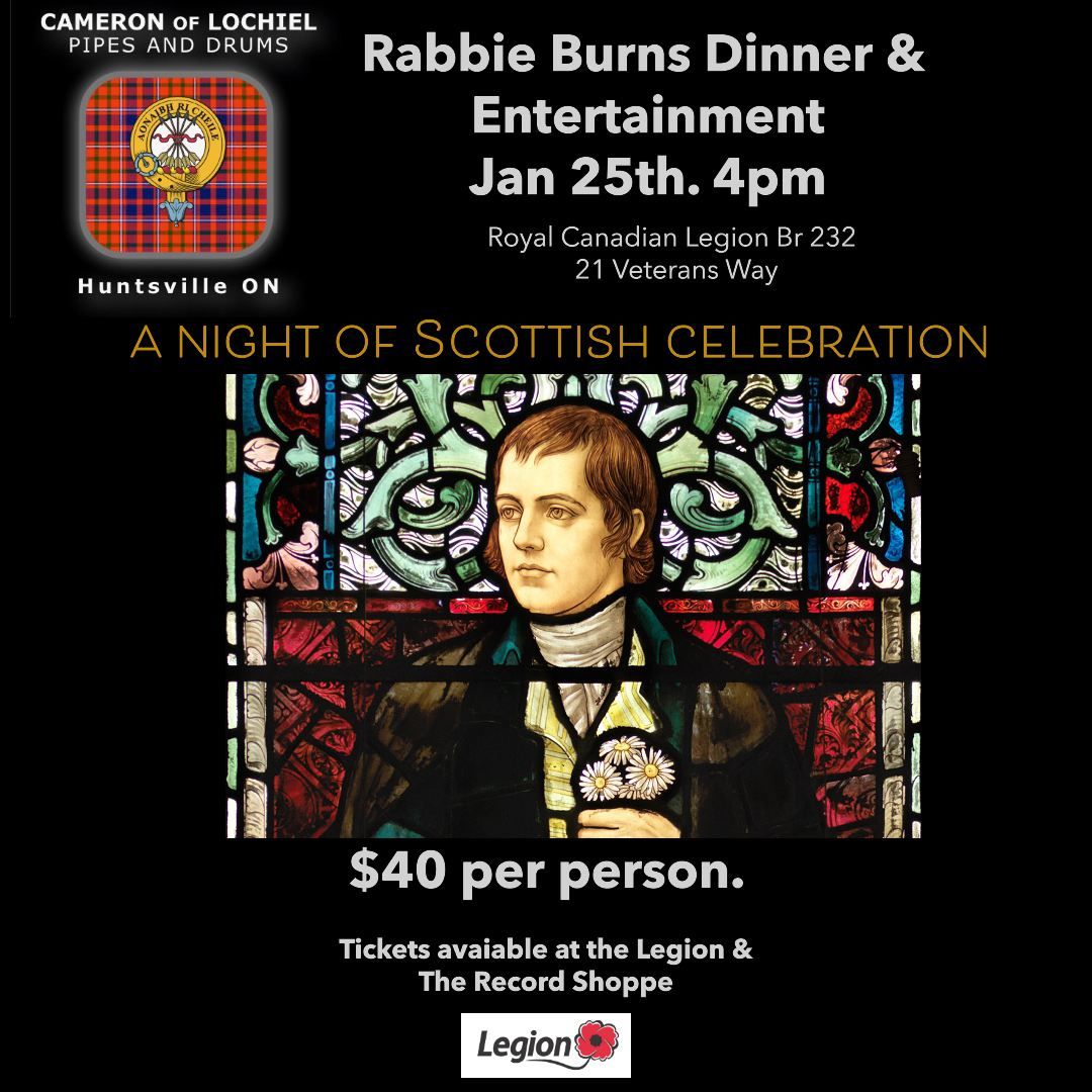 Rabbie Burns Dinner