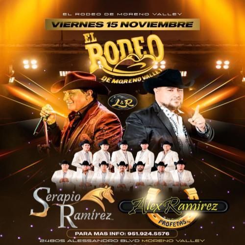 SERAPIO RAMIREZ Y ALEX RAMIREZ EN EL RODEO