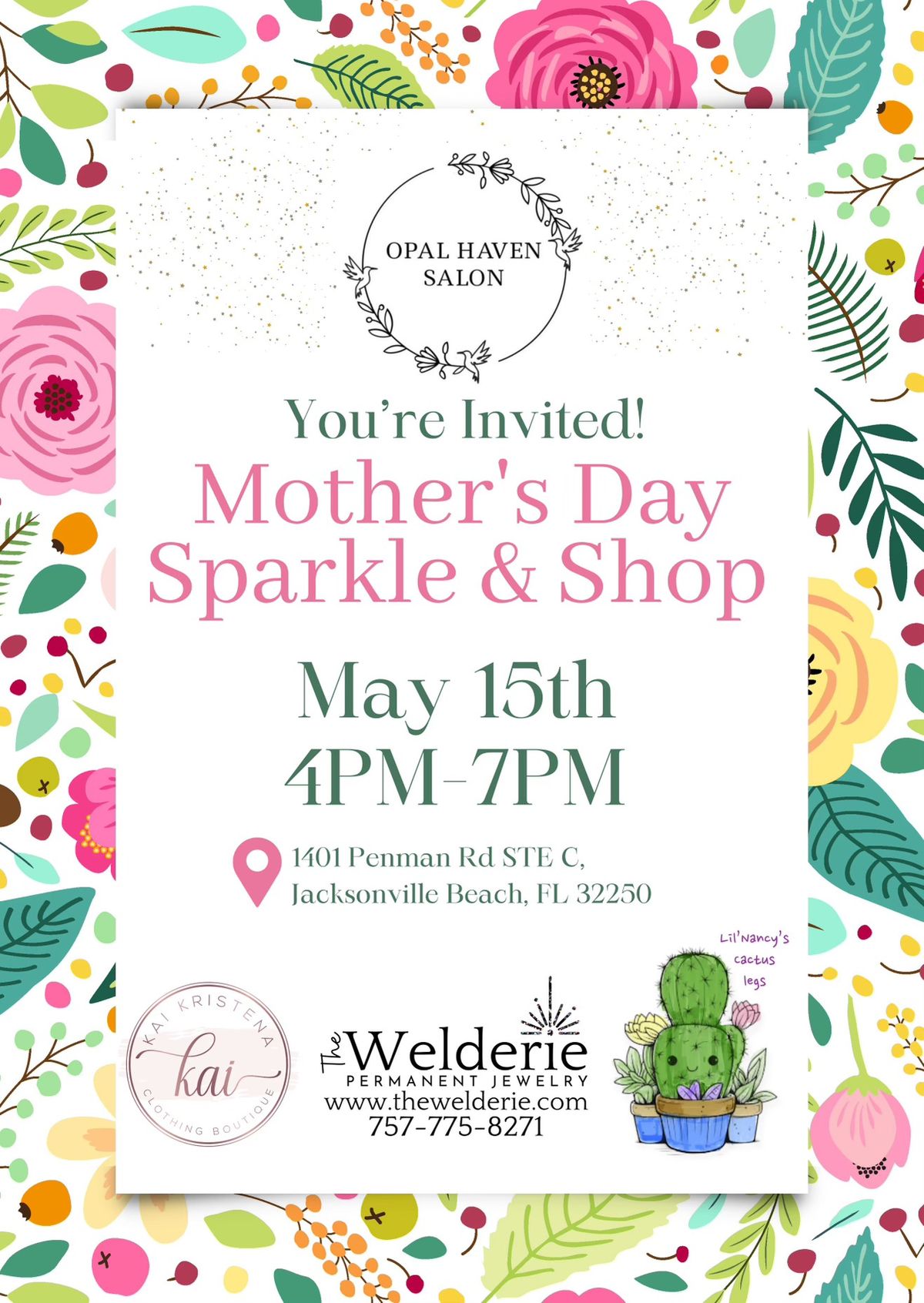 Mothers Day Sparkle & Shop