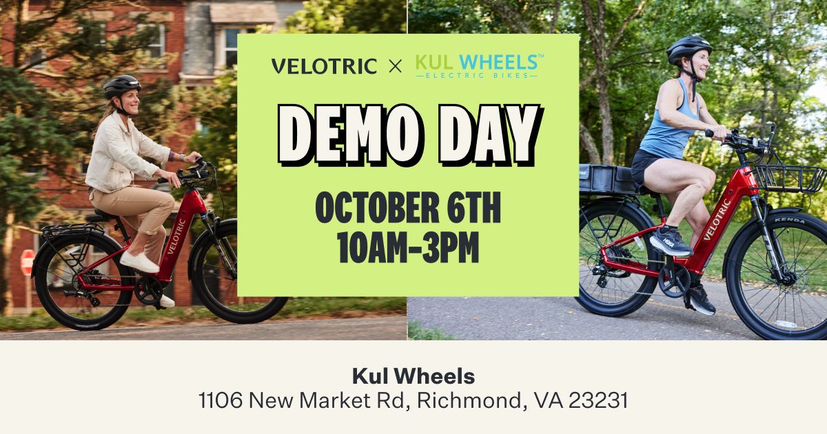 Velotric X Kul Wheels Demo Day 