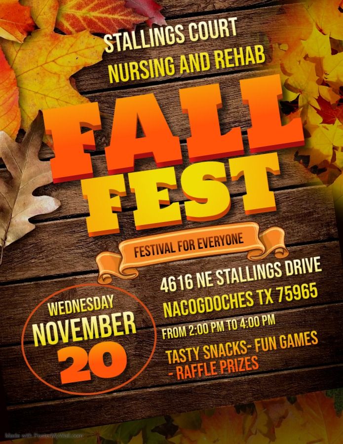 Stallings Court Fall Festival