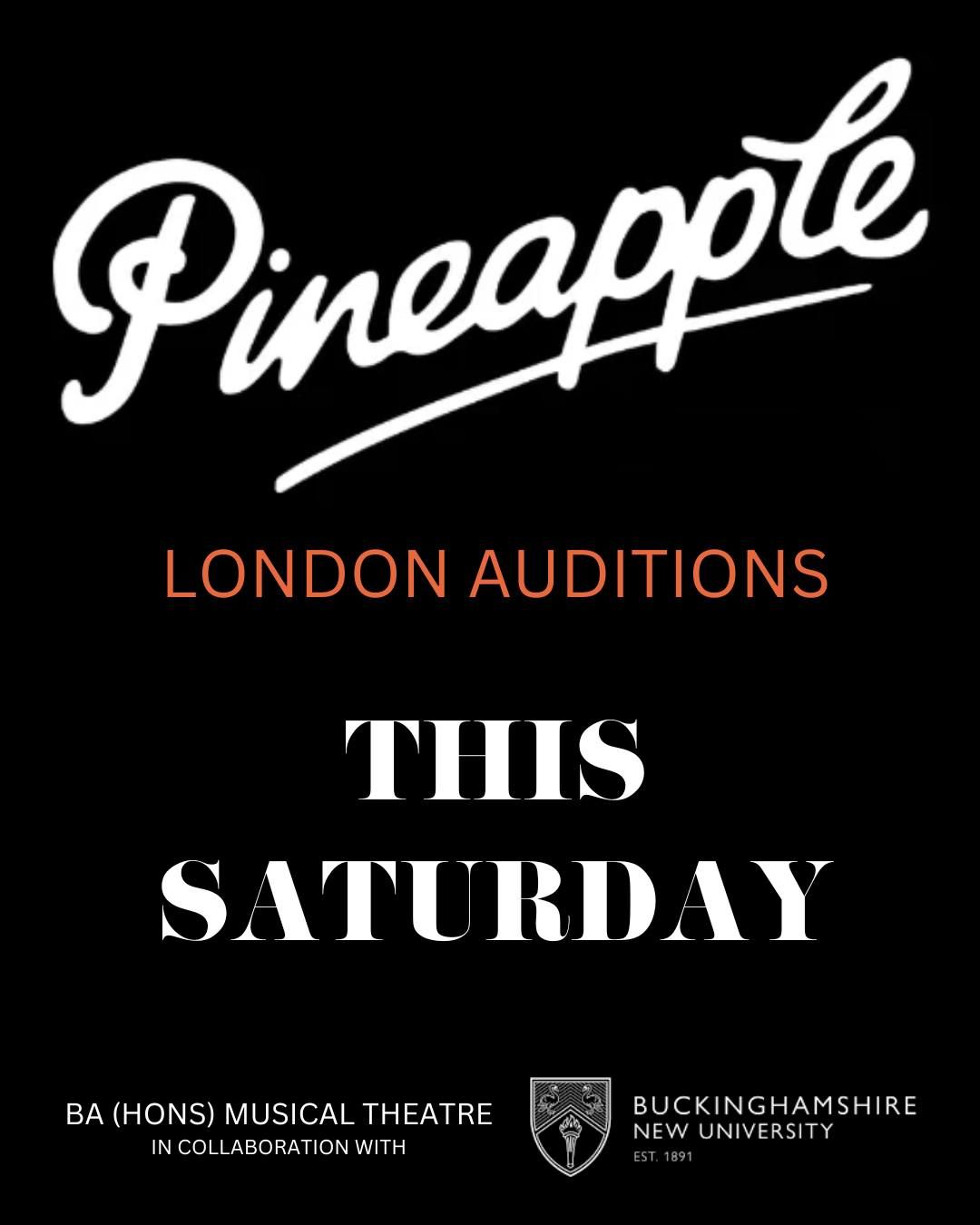 RH Cast Final auditions @ Pineapple Studios