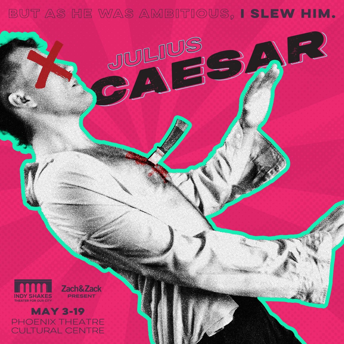 Indy Shakes + Zach&Zack Present: Julius Caesar A Modern Adaptation