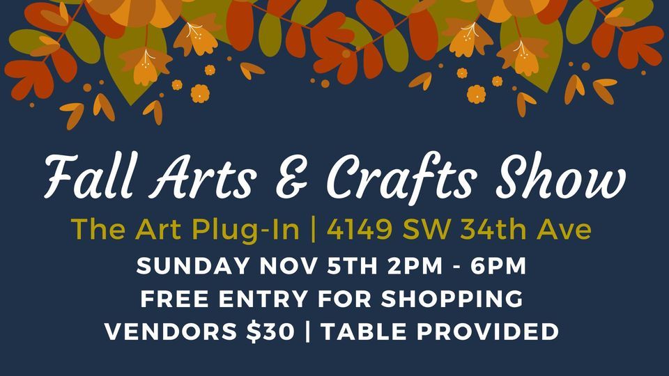 Fall Arts & Craft Show, The Art PlugIn, Amarillo, 5 November 2023