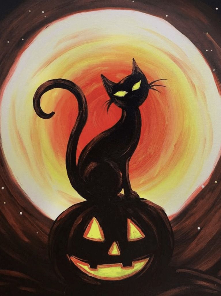 Paint & Sip: HALLOWEEN CAT