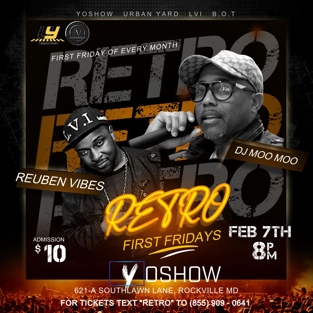 Retro First Fridays 