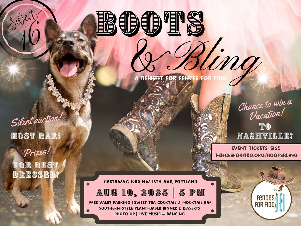 Fences For Fido Boots & Bling Gala