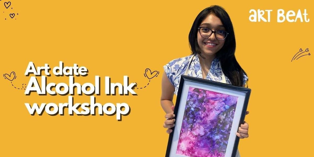 Valentine's day - Alcohol ink workshop