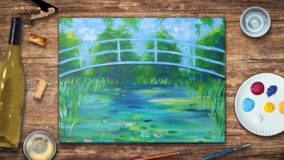 Monet's Lily Pond - Paint and Sip 
