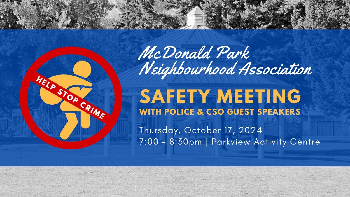 Community Safety Meeting