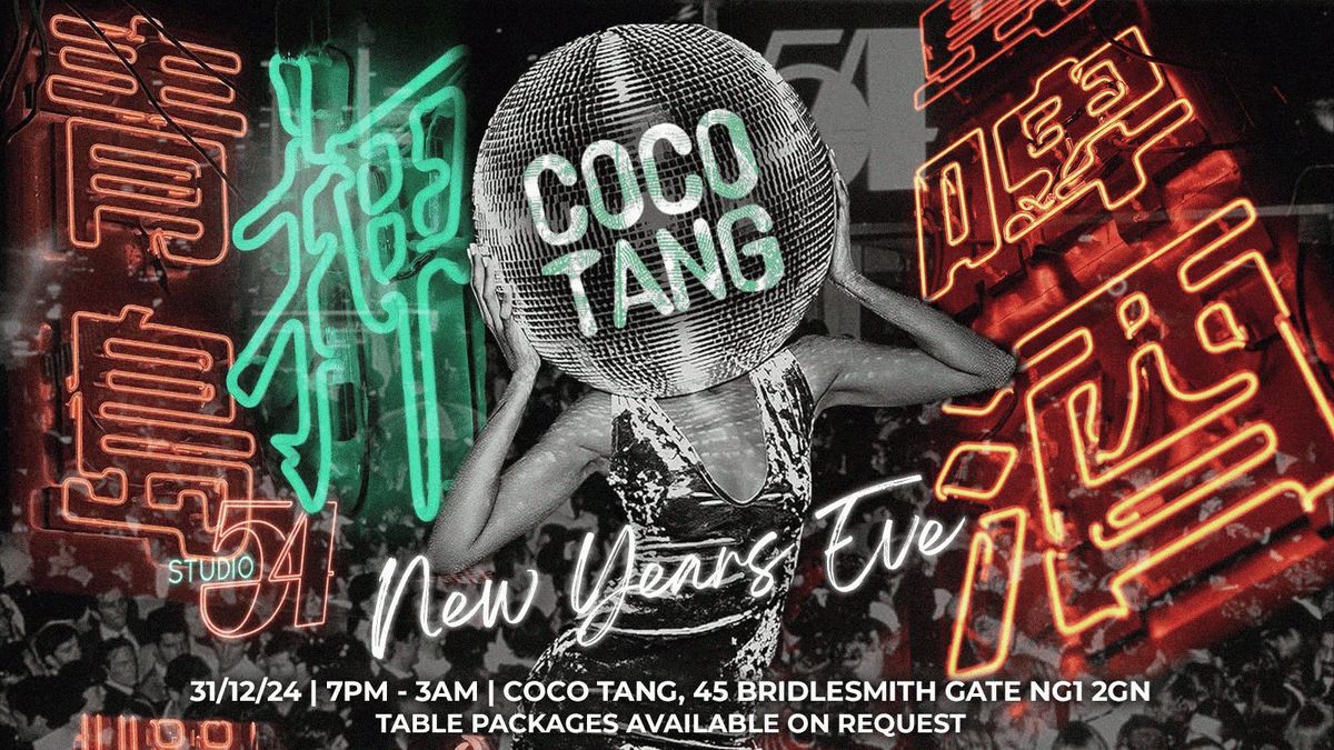 Coco Tang x NYE x Studio 54 