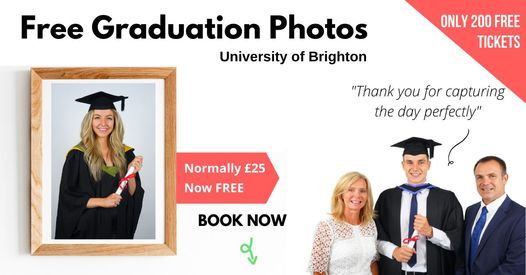 Brighton Uni Free Graduation Photos