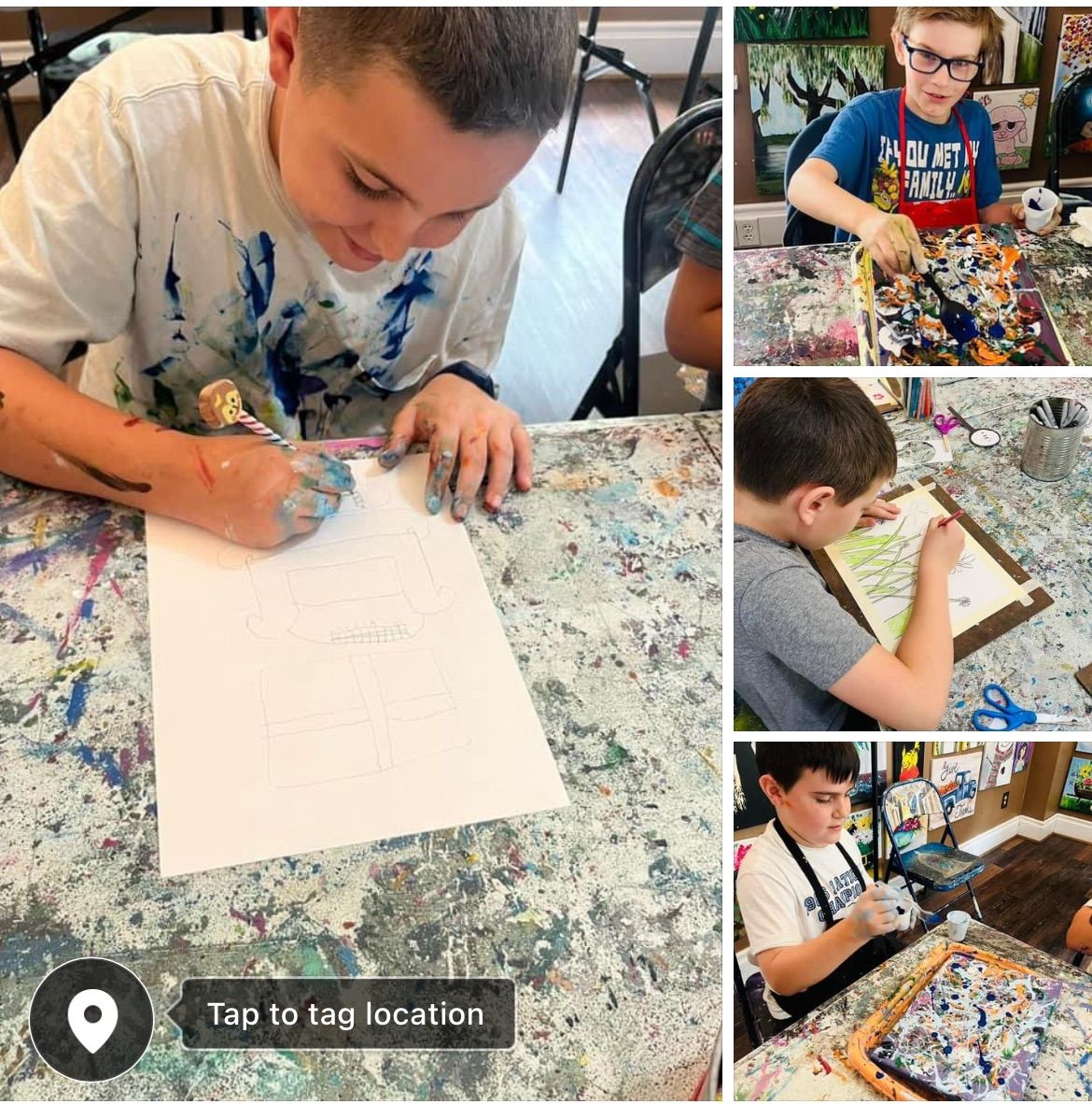 Homeschool Art for 9-13 year olds!