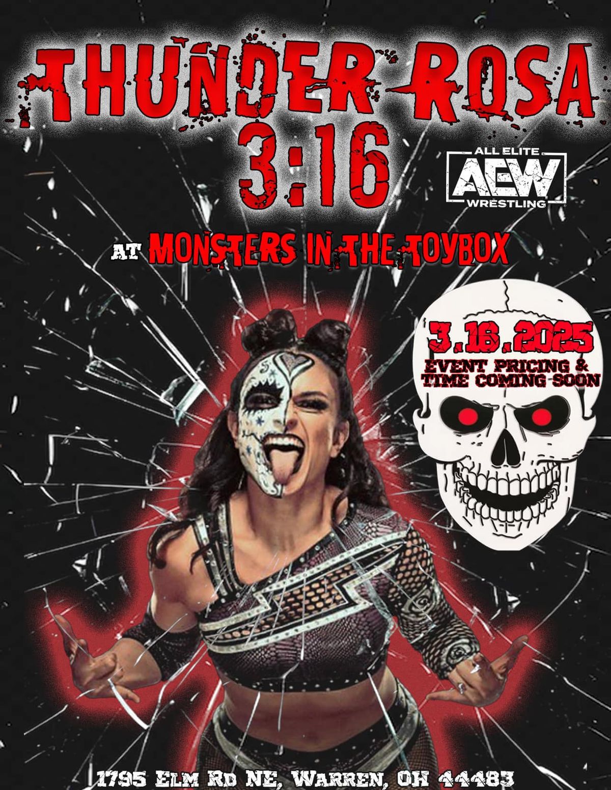 Thunder Rosa in store signing