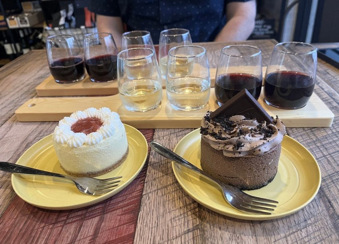 Cheesecake and Wine