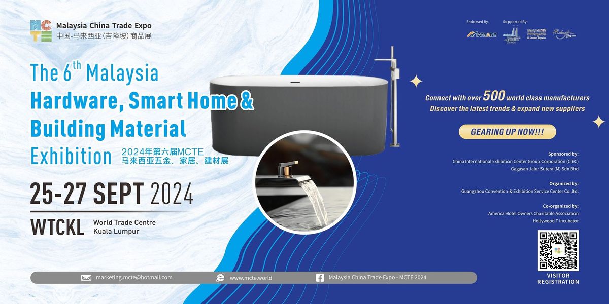 The 6th Malaysia Hardware, Smart Home & Building Material Exhibition