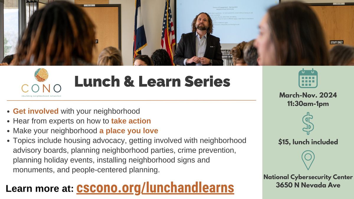 Lunch & Learn: Board Roles & Responsibilities