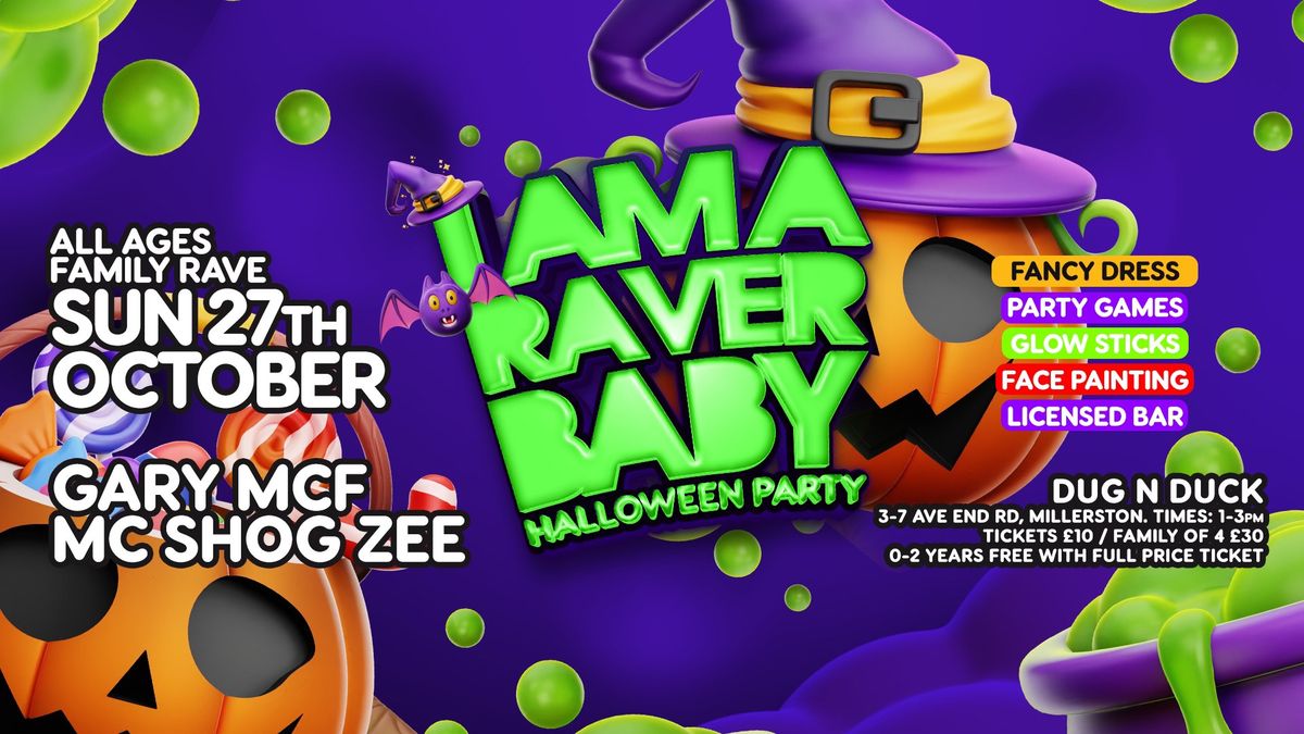 I Am A Raver Baby Halloween 