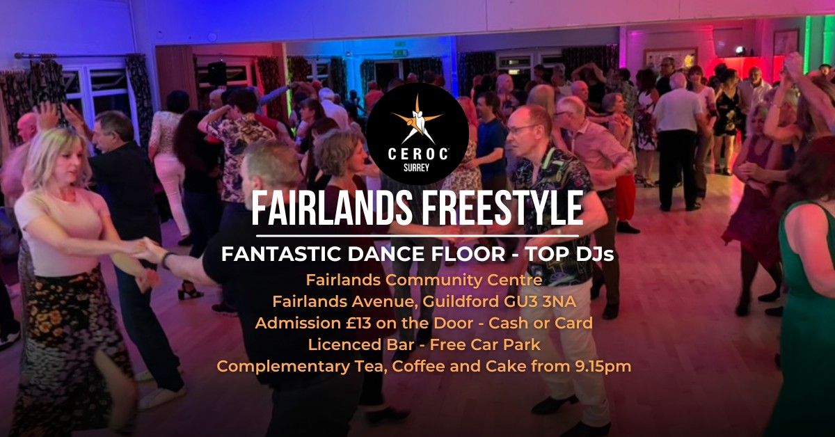 Fairlands Monthly Saturday Night Freestyle