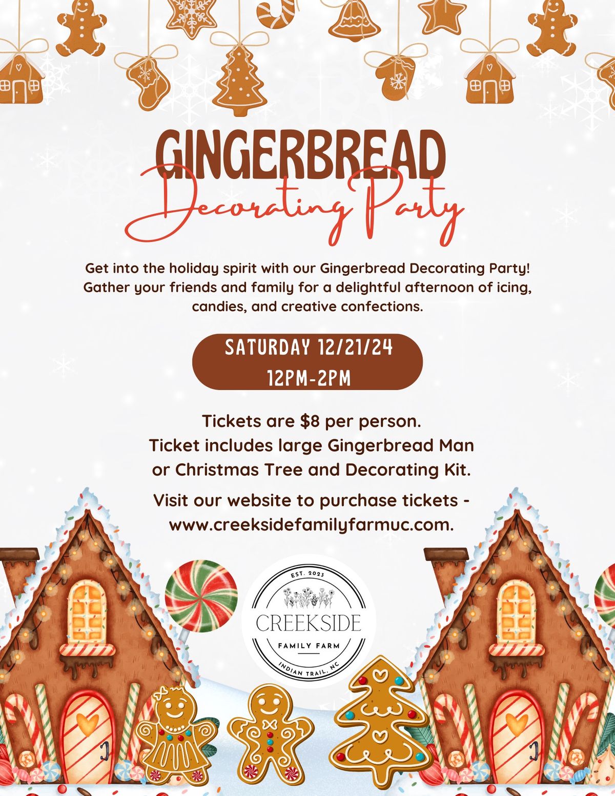 Gingerbread Decorating Party