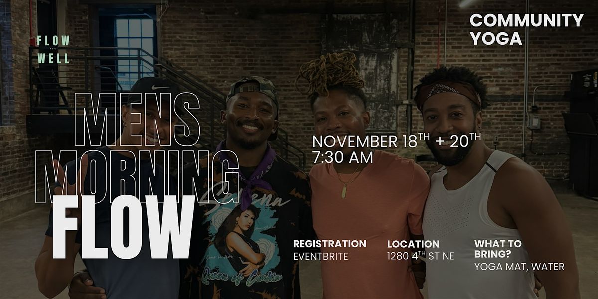 Men\u2019s Morning Flow: A Movember Practice