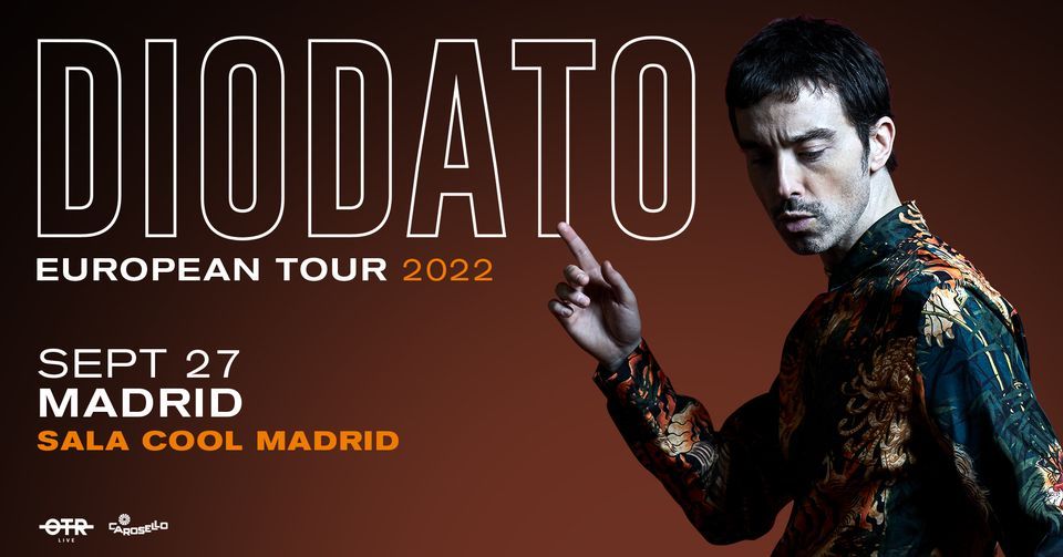 Diodato @ Madrid, Sala Cool \/ European Tour 2022