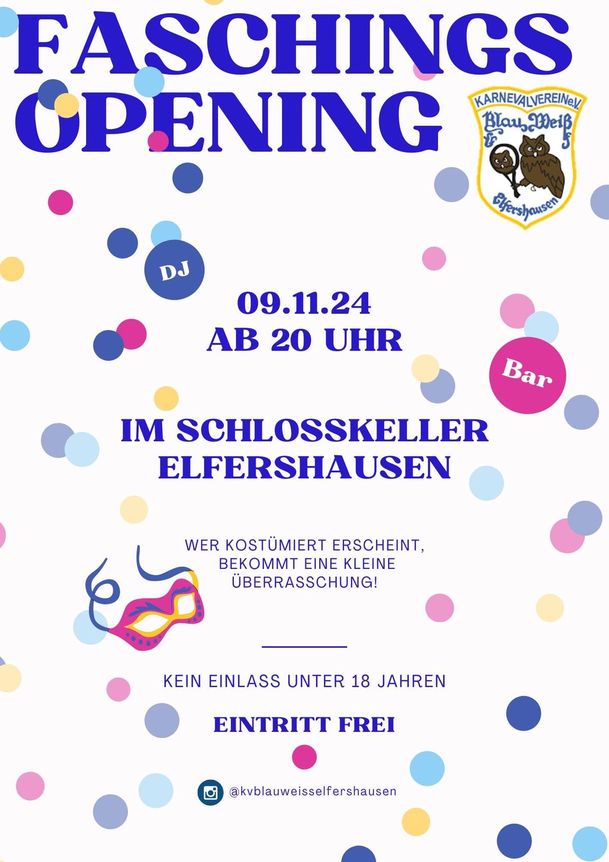 Faschings Opening